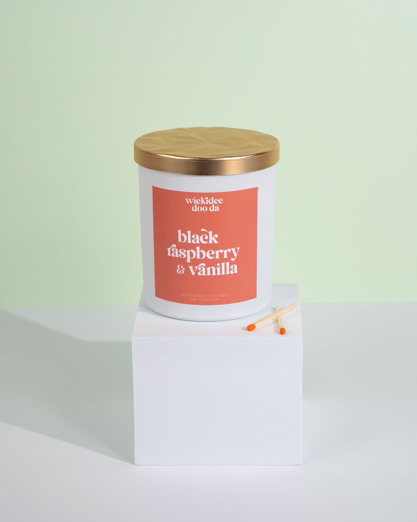 Black Raspberry & Vanilla Soy Candle | Large