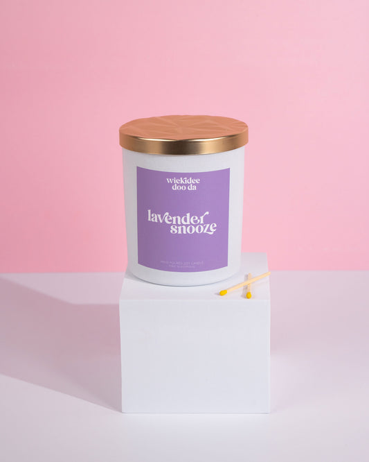 Lavender Snooze Soy Candle | Large