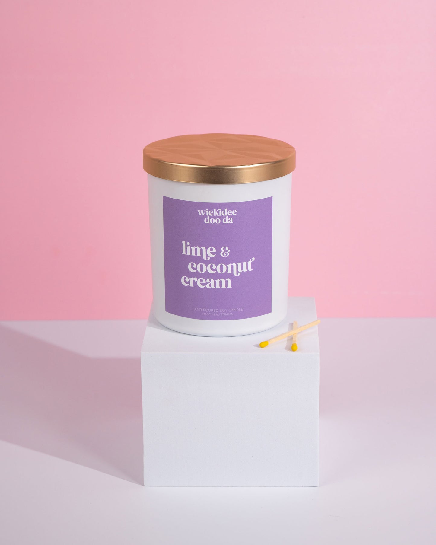 Lime & Coconut Cream Soy Candle | Large